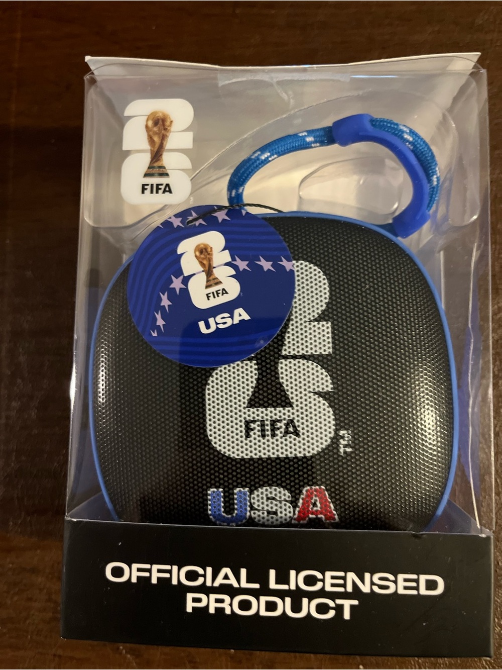 USA Blue Portable Bluetooth Speaker